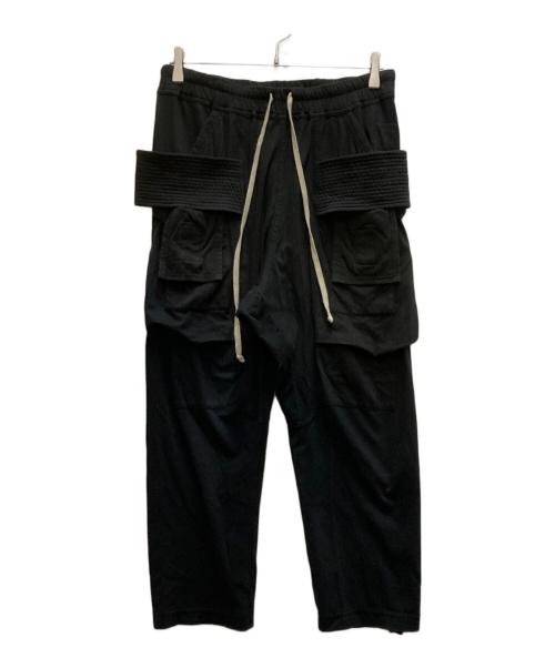 DRKSHDW（ダークシャドウ）DRKSHDW (ダークシャドウ) カーゴサルエルパンツ ブラック サイズ:XSの古着・服飾アイテム