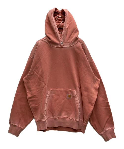 Carhartt WIP（カーハート ワークインプログレス）Carhartt WIP (カーハート ワークインプログレス) HOODED ORSON SWEAT ピンク サイズ:Ⅿの古着・服飾アイテム