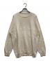 nanamica（ナナミカ）の古着「7G CREW NECK SWEATER」｜ベージュ