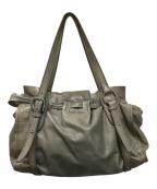 MIU MIUミュウミュウ）の古着「ヴィッテロ サイドリボントートバッグ」｜グレー