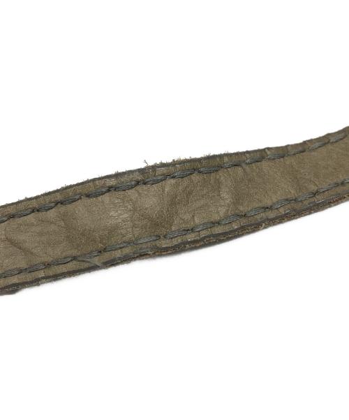 MIU MIU（ミュウミュウ）MIU MIU (ミュウミュウ) ヴィッテロ サイドリボントートバッグ グレーの古着・服飾アイテム