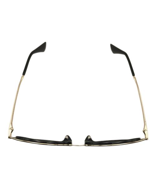 PRADA（プラダ）PRADA (プラダ) サングラス ゴールド×ブラック サイズ:54□20の古着・服飾アイテム