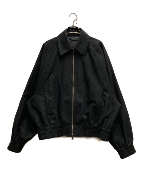 juha（ユハ）juha (ユハ) OVER SLEEVE BOMBER JACKET ブラック サイズ:4の古着・服飾アイテム