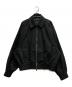 juha（ユハ）の古着「OVER SLEEVE BOMBER JACKET」｜ブラック
