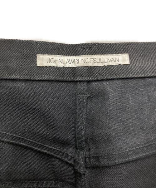 JOHN LAWRENCE SULLIVAN（ジョン ローレンス サリバン）JOHN LAWRENCE SULLIVAN (ジョン ローレンス サリバン) RIGID DENIM DOUBLE STACKED PANTS ブラック サイズ:46の古着・服飾アイテム