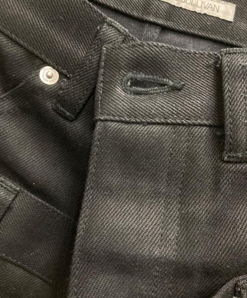 JOHN LAWRENCE SULLIVAN（ジョン ローレンス サリバン）JOHN LAWRENCE SULLIVAN (ジョン ローレンス サリバン) RIGID DENIM DOUBLE STACKED PANTS ブラック サイズ:46の古着・服飾アイテム