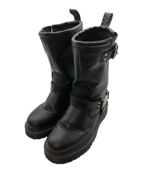 Dr.Martens（ドクターマーチン）Dr.Martens (ドクターマーチン) ANISTONE HI ブラック サイズ:US 8 Lの古着・服飾アイテム