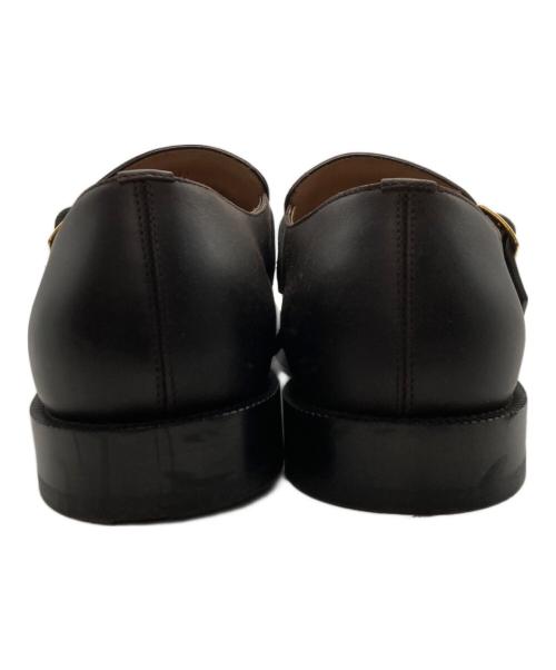 LOEWE（ロエベ）LOEWE (ロエベ) Campo バックルディテールダービーシューズ ブラウン サイズ:42の古着・服飾アイテム