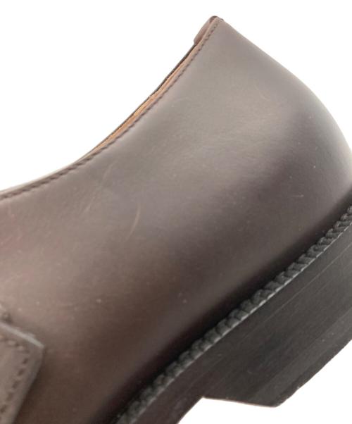 LOEWE（ロエベ）LOEWE (ロエベ) Campo バックルディテールダービーシューズ ブラウン サイズ:42の古着・服飾アイテム