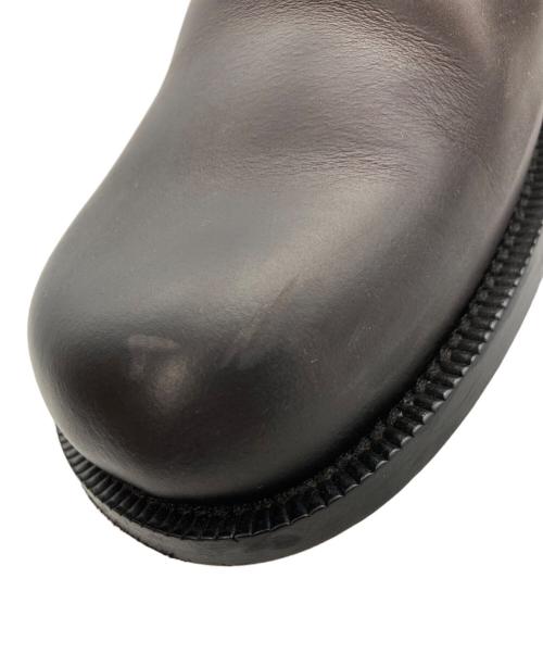 LOEWE（ロエベ）LOEWE (ロエベ) Campo バックルディテールダービーシューズ ブラウン サイズ:42の古着・服飾アイテム