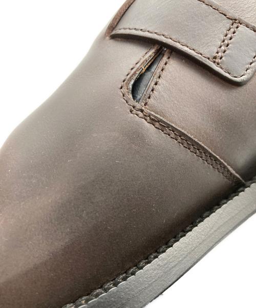 LOEWE（ロエベ）LOEWE (ロエベ) Campo バックルディテールダービーシューズ ブラウン サイズ:42の古着・服飾アイテム