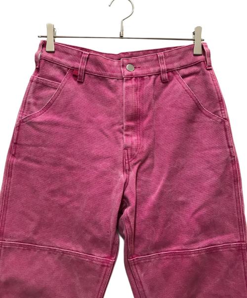 Acne studios（アクネ ストゥディオズ）Acne studios (アクネ ストゥディオズ) コットンキャンバストラウザーズカーボングレーデニム ピンク サイズ:XXSの古着・服飾アイテム
