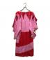 BURBERRY (バーバリー) シルクドレス レッド×ピンク サイズ:36：16000円