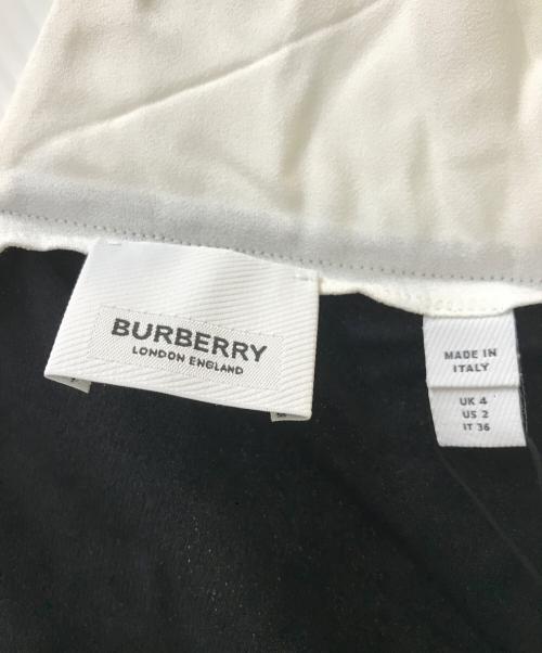 BURBERRY（バーバリー）BURBERRY (バーバリー) キャミソールワンピース イエロー×ブラック サイズ:S 未使用品の古着・服飾アイテム