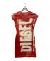 DIESEL (ディーゼル) リブロゴワンピース レッド サイズ:L：8000円