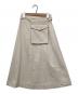 TELOPLAN (テーロプラン) Lago Wrap Skirt/ラップスカート ベージュ サイズ:F：4000円