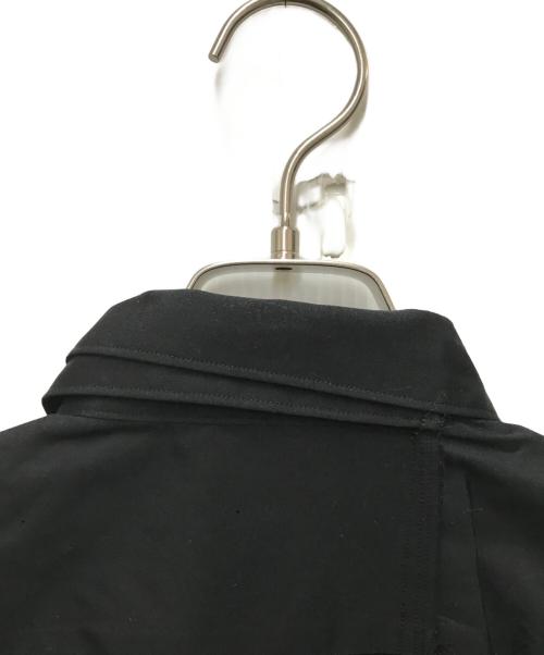 COMME des GARCONS HOMME PLUS（コムデギャルソンオムプリュス）COMME des GARCONS HOMME PLUS (コムデギャルソンオムプリュス) レイヤードデザインシャツ ブラック サイズ:XSの古着・服飾アイテム