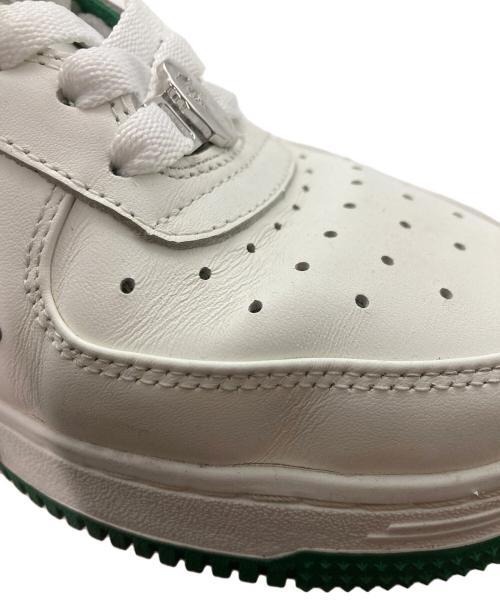 A BATHING APE（ア ベイシング エイプ）A BATHING APE (ア ベイシング エイプ) BAPESTA/ローカットスニーカー ホワイト サイズ:US 9の古着・服飾アイテム