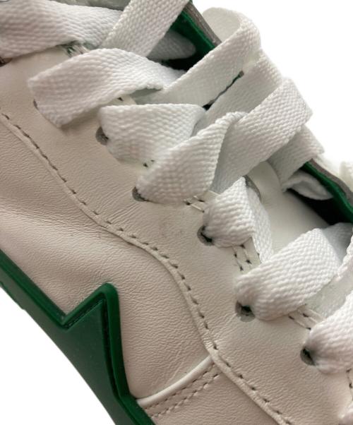 A BATHING APE（ア ベイシング エイプ）A BATHING APE (ア ベイシング エイプ) BAPESTA/ローカットスニーカー ホワイト サイズ:US 9の古着・服飾アイテム