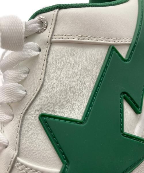 A BATHING APE（ア ベイシング エイプ）A BATHING APE (ア ベイシング エイプ) BAPESTA/ローカットスニーカー ホワイト サイズ:US 9の古着・服飾アイテム