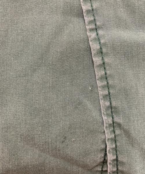 stussy（ステューシー）stussy (ステューシー) オープンカラーストライプシャツ グリーン サイズ:XLの古着・服飾アイテム