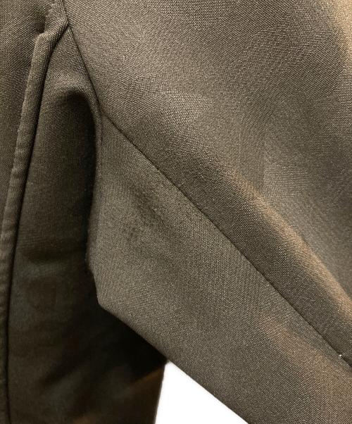 Junhashimoto（ジュンハシモト）Junhashimoto (ジュンハシモト) B'2nd (ビーセカンド) 別注 CAMO EMBOSS JERSEY MA-1 オリーブ サイズ:4の古着・服飾アイテム