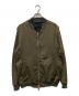 Junhashimoto（ジュンハシモト）の古着「別注 CAMO EMBOSS JERSEY MA-1」｜オリーブ