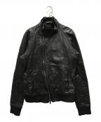 Junhashimotoジュンハシモト）の古着「15AW  WRAP SHORT LEATHER」｜オリーブ