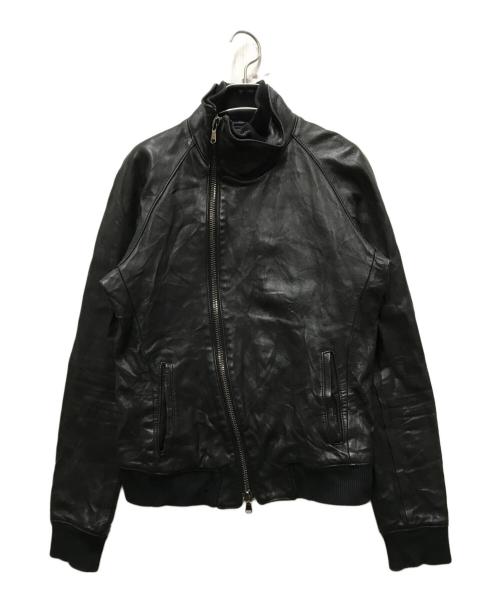 Junhashimoto（ジュンハシモト）Junhashimoto (ジュンハシモト) 15AW  WRAP SHORT LEATHER オリーブ サイズ:4の古着・服飾アイテム