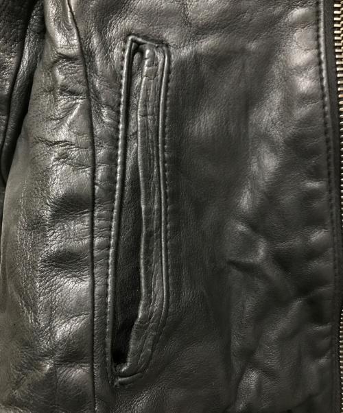 Junhashimoto（ジュンハシモト）Junhashimoto (ジュンハシモト) 15AW  WRAP SHORT LEATHER オリーブ サイズ:4の古着・服飾アイテム