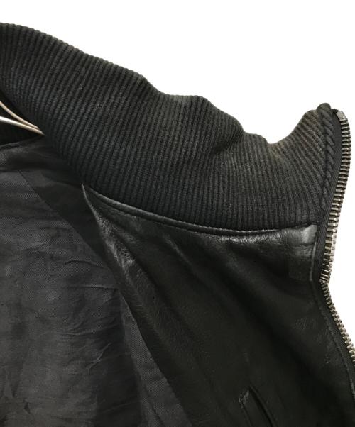 Junhashimoto（ジュンハシモト）Junhashimoto (ジュンハシモト) 15AW  WRAP SHORT LEATHER オリーブ サイズ:4の古着・服飾アイテム