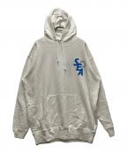 WIND AND SEA×BOWERY KITCHENウィンダンシー×バワリー キッチン）の古着「WDS X BOW Hoodie」｜ホワイト