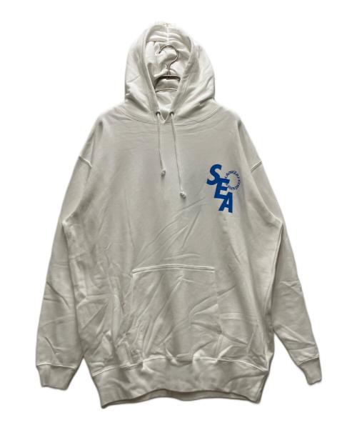 WIND AND SEA（ウィンダンシー）WIND AND SEA (ウィンダンシー) BOWERY KITCHEN (バワリー キッチン) WDS X BOW Hoodie ホワイト サイズ:XLの古着・服飾アイテム