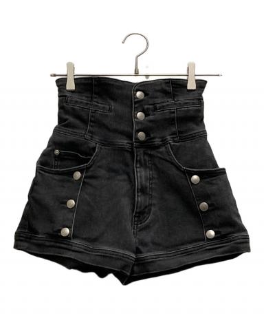 パンツ Andmary Ribbon denim allinone black S 3049005579644289_01_7096w.jpeg