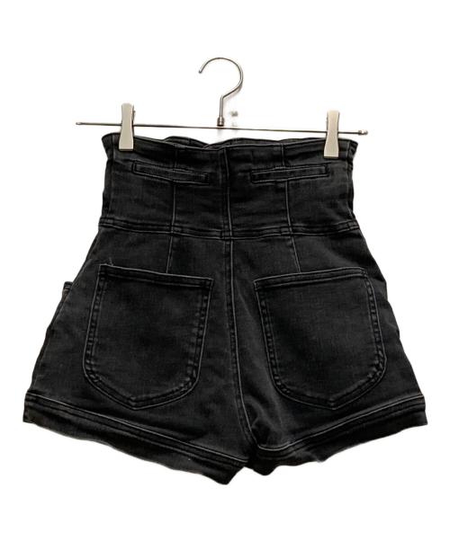 ANDMARY（アンドマリー）ANDMARY (アンドマリー) Ribbon denim allinone ブラック サイズ:Sの古着・服飾アイテム