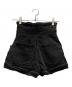 ANDMARY (アンドマリー) Ribbon denim allinone ブラック サイズ:S：8000円