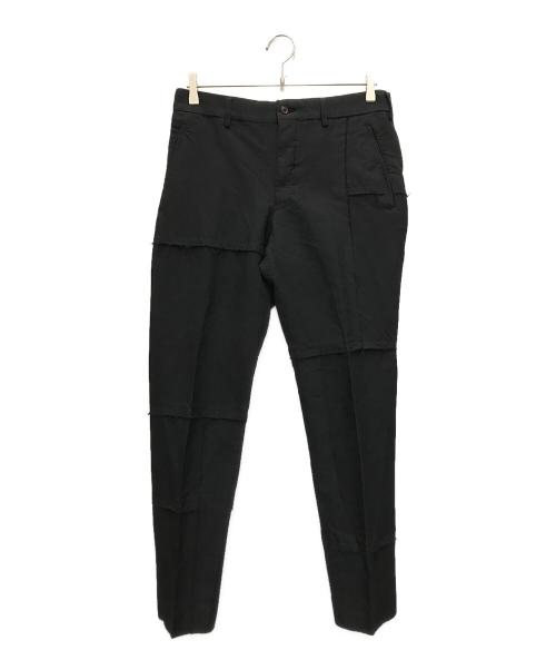 COMME des GARCONS HOMME PLUS（コムデギャルソンオムプリュス）COMME des GARCONS HOMME PLUS (コムデギャルソンオムプリュス) ポリ縮絨パンツ ブラック サイズ:Sの古着・服飾アイテム