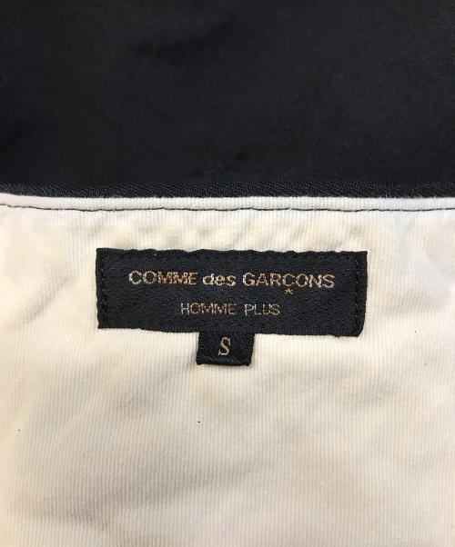 COMME des GARCONS HOMME PLUS（コムデギャルソンオムプリュス）COMME des GARCONS HOMME PLUS (コムデギャルソンオムプリュス) ポリ縮絨パンツ ブラック サイズ:Sの古着・服飾アイテム