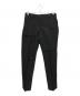 COMME des GARCONS HOMME PLUS（コムデギャルソンオムプリュス）の古着「ポリ縮絨パンツ」｜ブラック