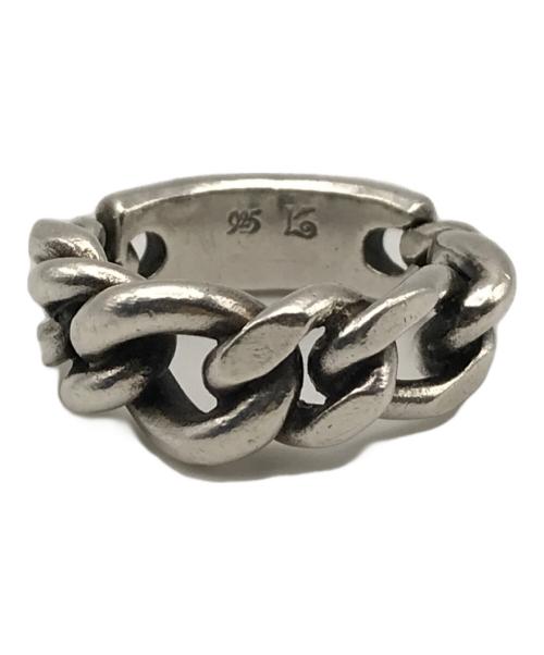 werkstatt munchen（ワークスタッドミュンヘン）werkstatt munchen (ワークスタッドミュンヘン) チェーンデザインリング サイズ:15号の古着・服飾アイテム