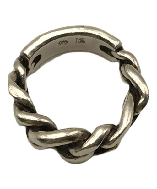 werkstatt munchen（ワークスタッドミュンヘン）werkstatt munchen (ワークスタッドミュンヘン) チェーンデザインリング サイズ:15号の古着・服飾アイテム