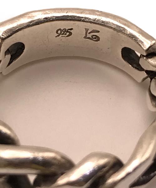 werkstatt munchen（ワークスタッドミュンヘン）werkstatt munchen (ワークスタッドミュンヘン) チェーンデザインリング サイズ:15号の古着・服飾アイテム