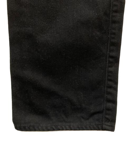 A BATHING APE（アベイシングエイプ）A BATHING APE (ア ベイシング エイプ) バックポケット刺繍パンツ ブラック サイズ:Sの古着・服飾アイテム