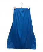 PLEATS PLEASEプリーツプリーズ）の古着「THICKER BOTTOMS 2」｜ブルー