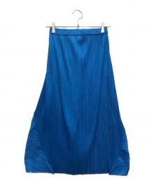 PLEATS PLEASE（プリーツプリーズ）の古着「THICKER BOTTOMS 2」｜ブルー