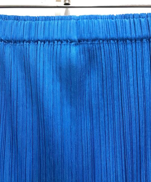 PLEATS PLEASE（プリーツプリーズ）PLEATS PLEASE (プリーツプリーズ) THICKER BOTTOMS 2 ブルー サイズ:3の古着・服飾アイテム