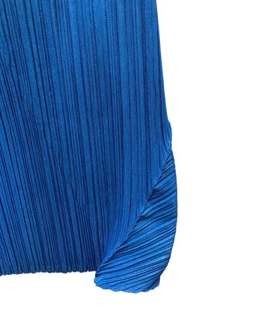 PLEATS PLEASE（プリーツプリーズ）PLEATS PLEASE (プリーツプリーズ) THICKER BOTTOMS 2 ブルー サイズ:3の古着・服飾アイテム