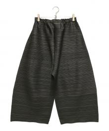 PLEATS PLEASE（プリーツプリーズ）の古着「HICKER BOTTOMS 2」｜グレー
