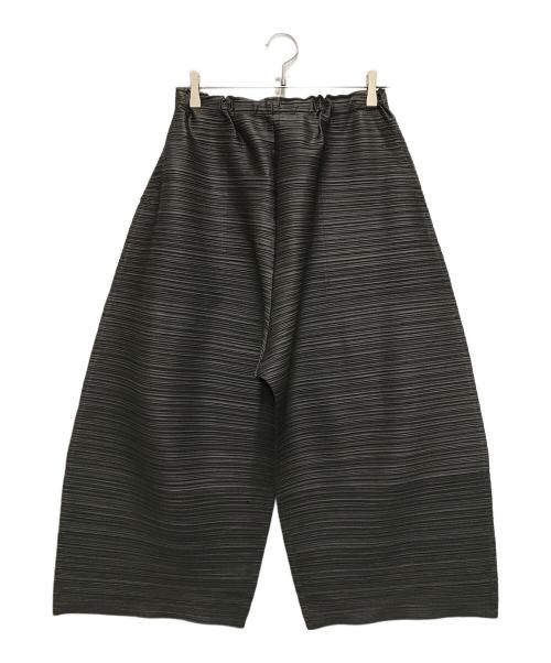 PLEATS PLEASE（プリーツプリーズ）PLEATS PLEASE (プリーツプリーズ) HICKER BOTTOMS 2 グレー サイズ:5の古着・服飾アイテム