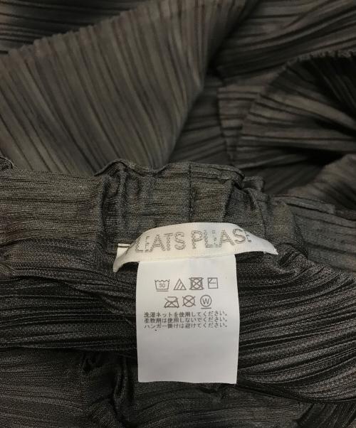PLEATS PLEASE（プリーツプリーズ）PLEATS PLEASE (プリーツプリーズ) HICKER BOTTOMS 2 グレー サイズ:5の古着・服飾アイテム